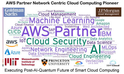 AWS Network Cloud Computing Partner & Network-Centric Cloud Computing Pioneer Executing the Post-AI-Quantum Future of Smart Cloud Computing